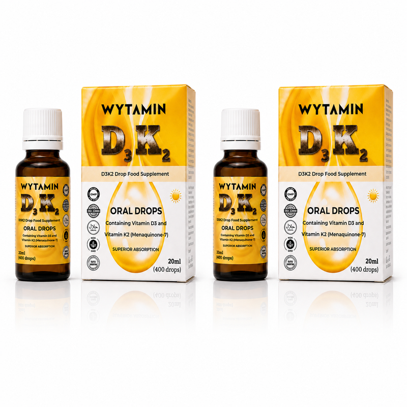 D3K2 Oral Drops Duo – Twin Pack