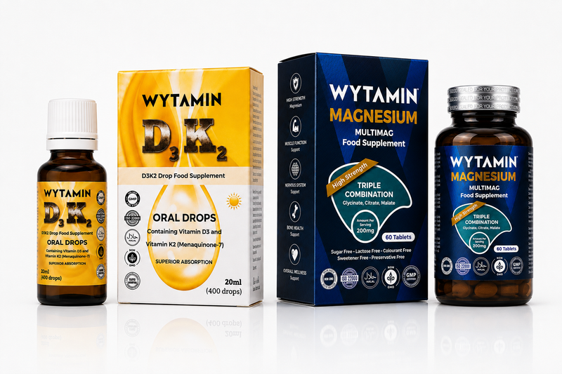D3K2 + Magnesium Wellness Bundle